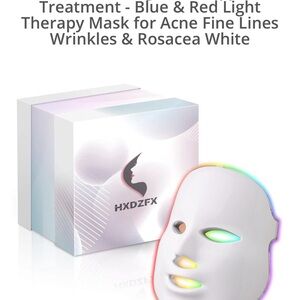 Red Light Therapy Mask, LED, 7 Colors